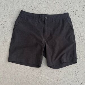 Faherty All Day Men's Shorts Charcoal Size 33